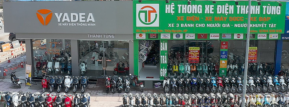 Hệ thống xe điện Thanh Tùng - Địa chỉ mua xe đạp điện Hải Phòng được nhiều khách hàng tin tưởng